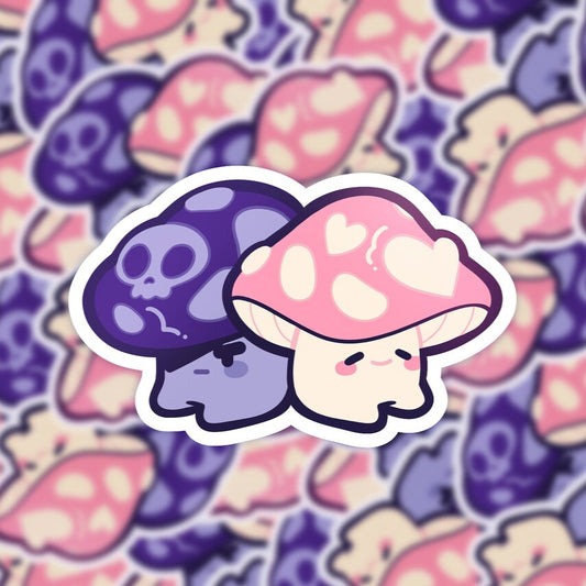 Mushroom buddies | Vinyl Sticker