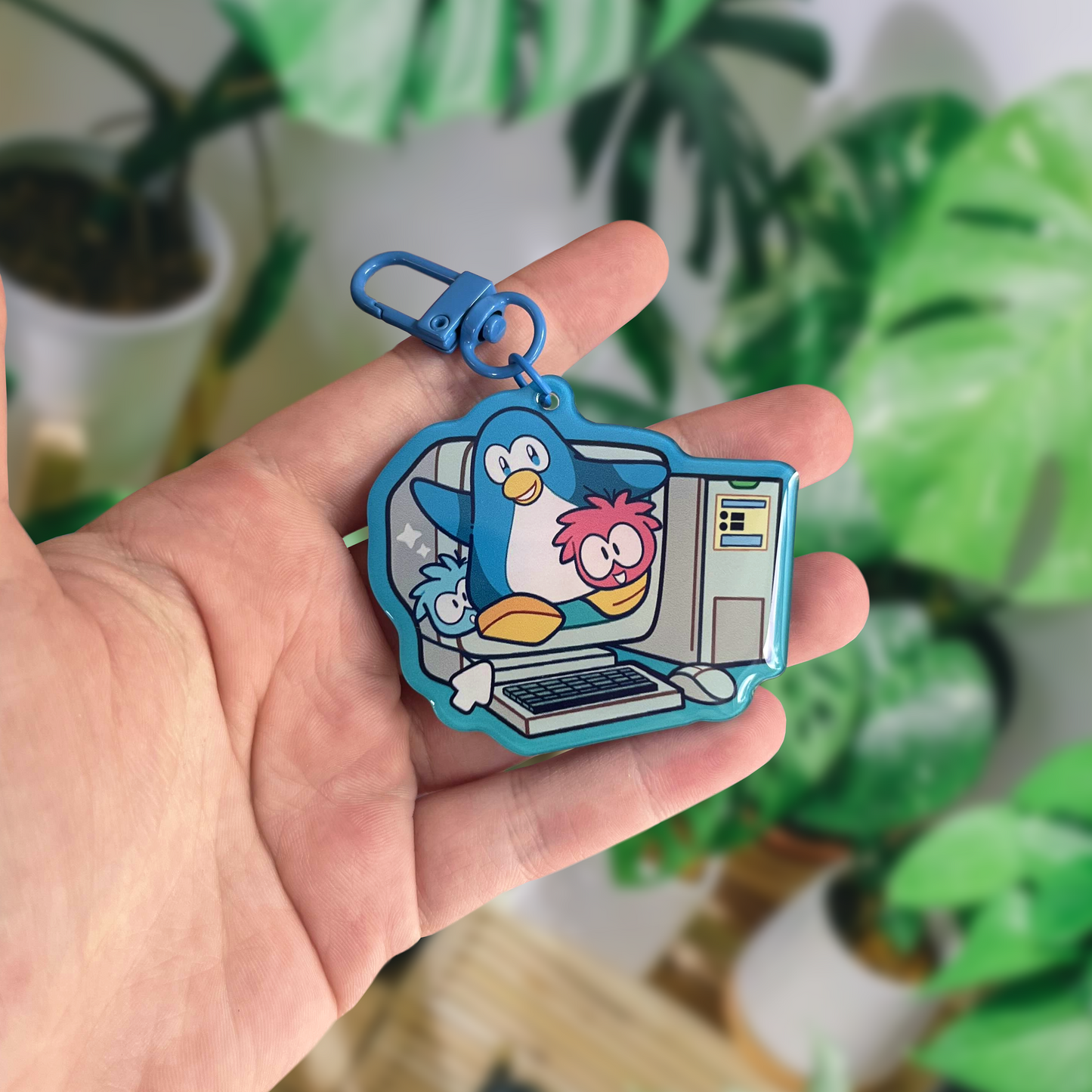 Virtual Penguins | Acrylic Charm