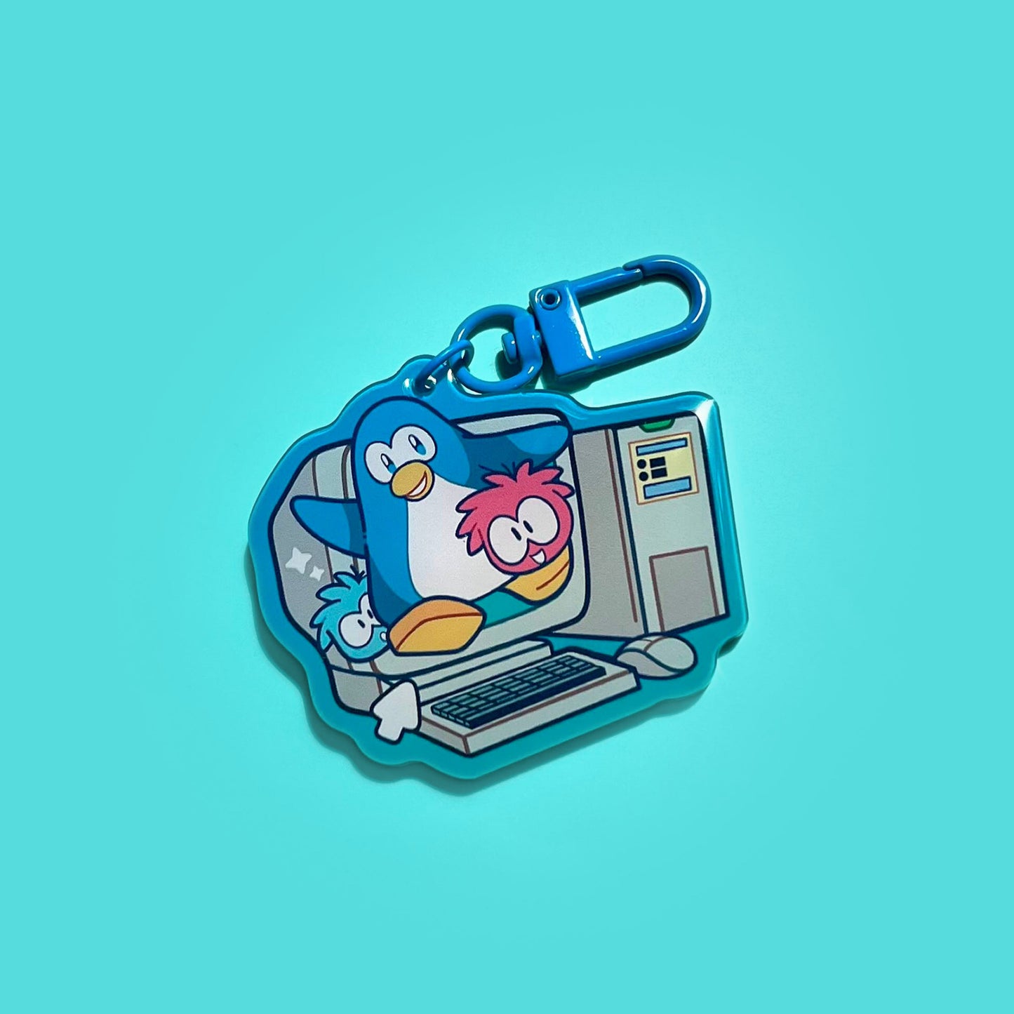 Virtual Penguins | Acrylic Charm